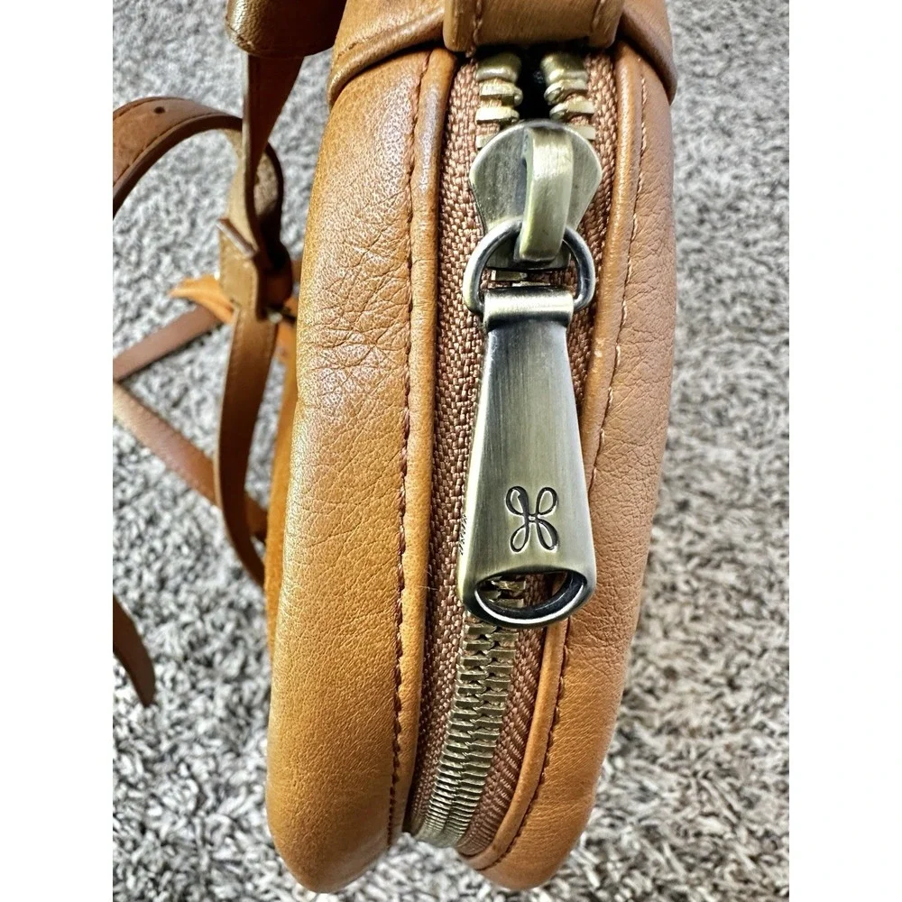 Hobo International Circle Round Canteen Crossbody Bag BOHO Fringe Tassel